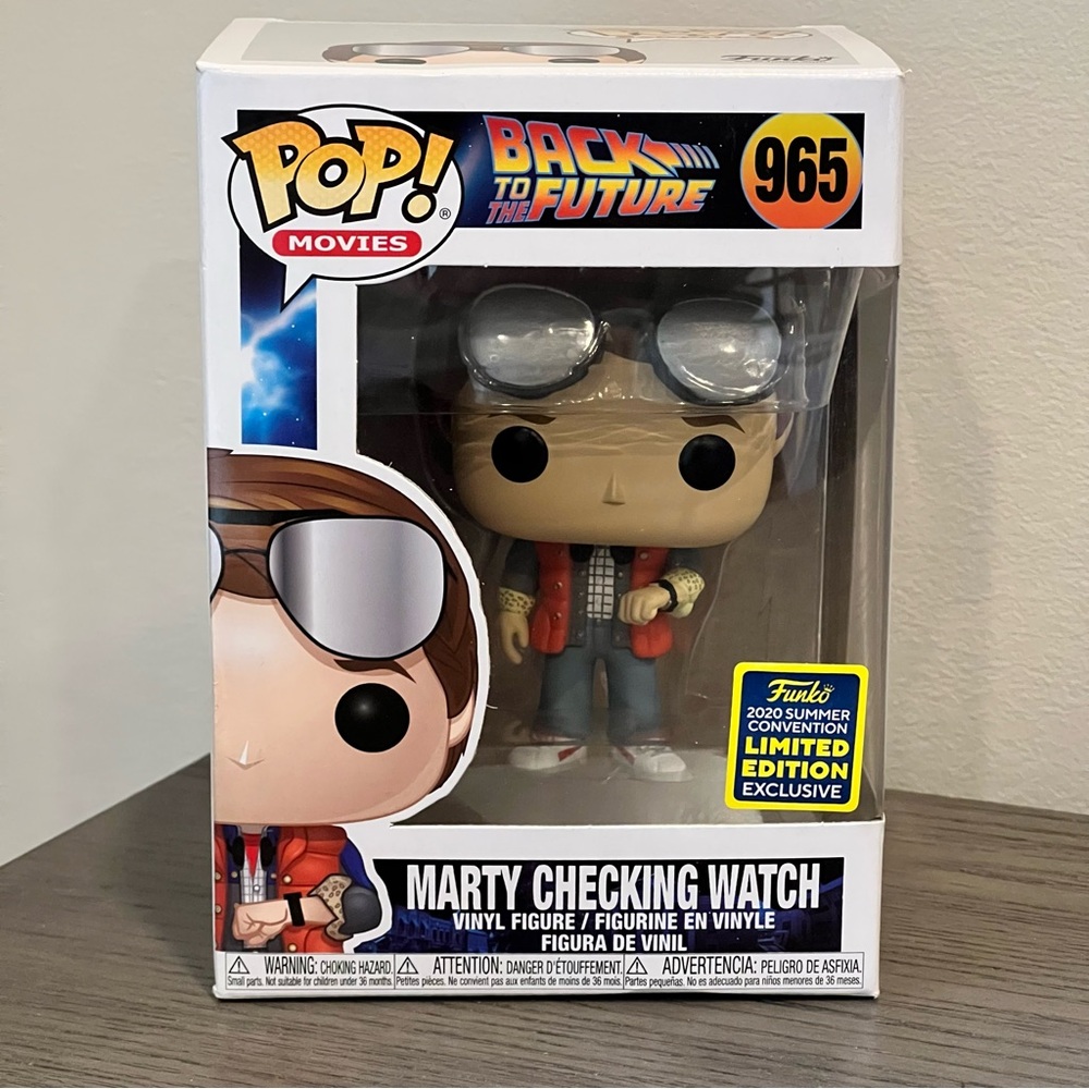 FUNKO POP - Back to the Future #965 - ‘Marty Checking Watch’